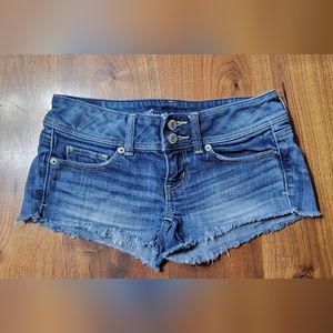 American Eagle Denim Stretch Shorts Ladies Size 00